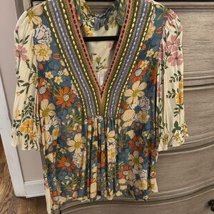 Anthropologie Bl-nk Stephanie Top